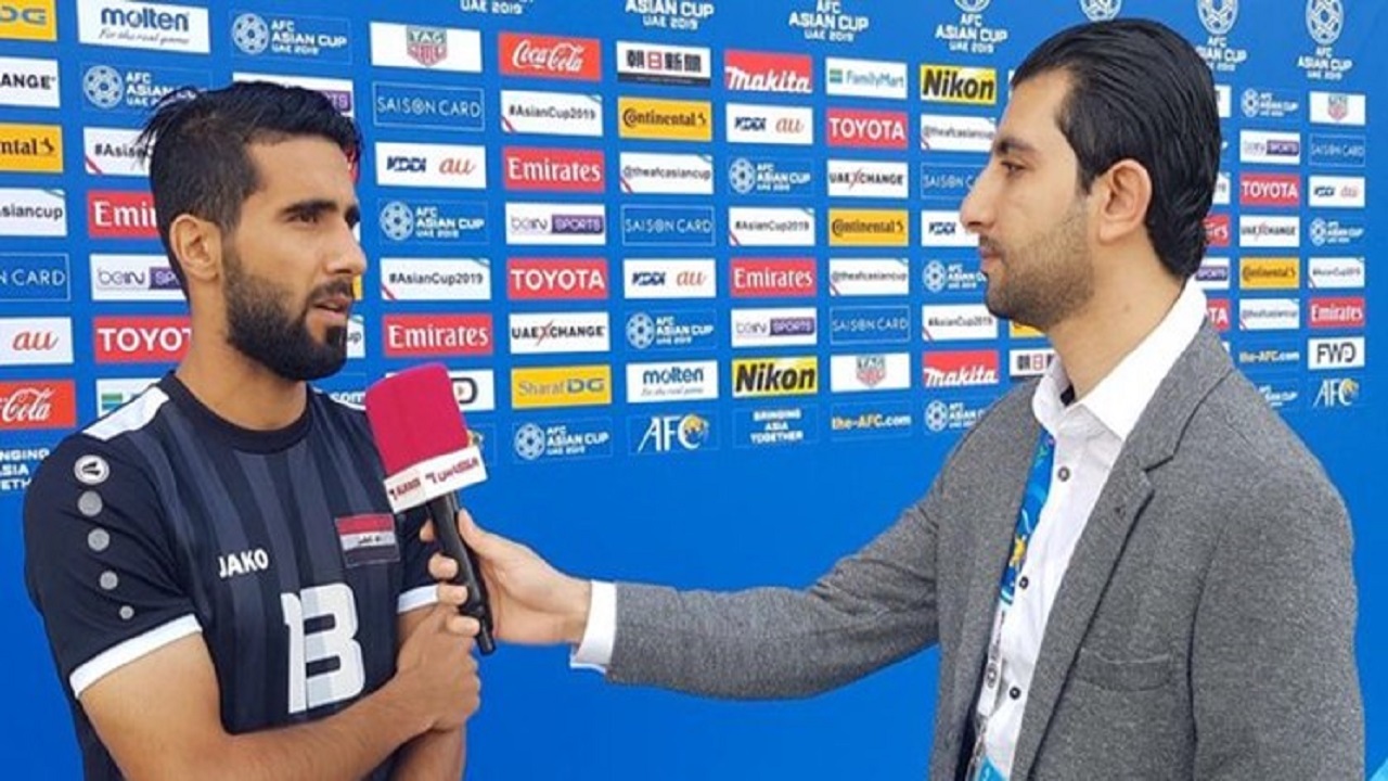 بشار رسن: بازیکنان عراق مقابل امارات خسته بودند