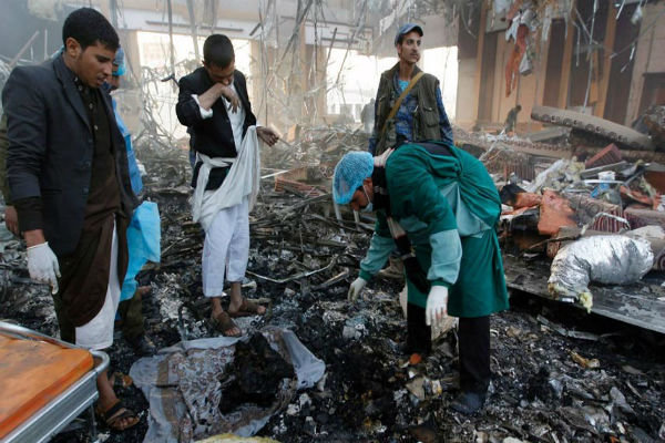 جنگنده‌های سعودی استان‌های «الجوف» و «مأرب» یمن را بمباران کردند