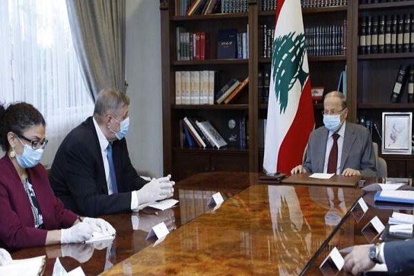میشل عون: کمک های بین المللی به لبنان ناچیز است