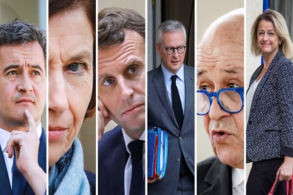 اعضای جدید دولت فرانسه معرفی شدند