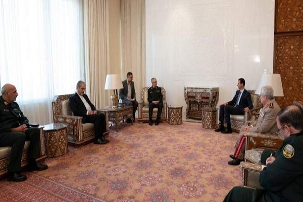 اسد در جریان دیدار با سرلشکر باقری: توافق میان ایران و سوریه سطح روابط راهبردی دو کشور را نشان می‌دهد