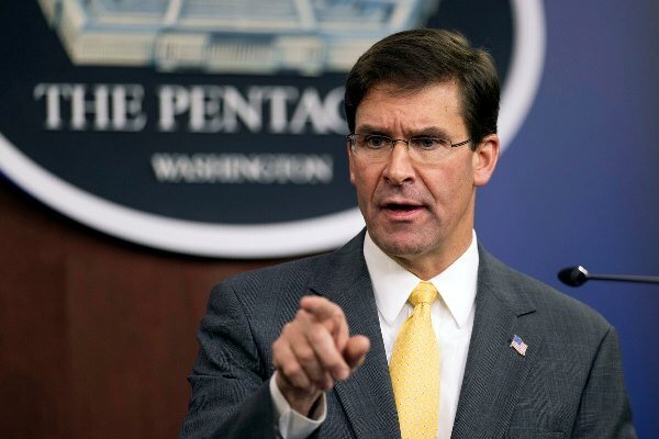 منابع آمریکایی: وزیردفاع آمریکا درخواست استعفای خودرا آماده کرده است