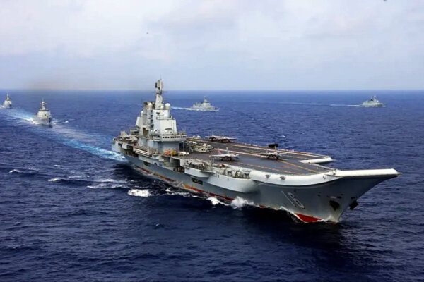 وزارت دفاع آمریکا: نیروی دریایی چین بزرگترین قدرت دریایی جهان است