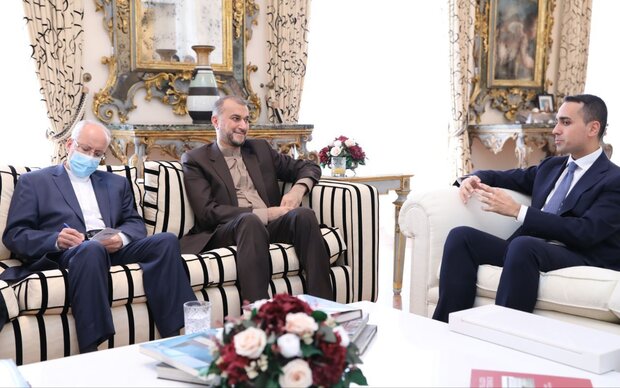 امیرعبداللهیان در دیدار وزیر خارجه ایتالیا: ایران باید قادر باشد از برجام نفع کامل اقتصادی ببرد