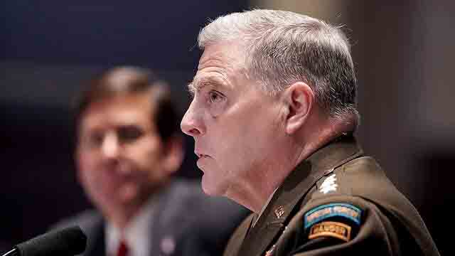 ژنرال میلی: جنگ داخلی در افغانستان محتمل است