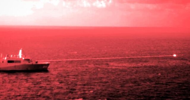 آمریکا در خلیج عدن سلاح لیزری آزمایش کرد