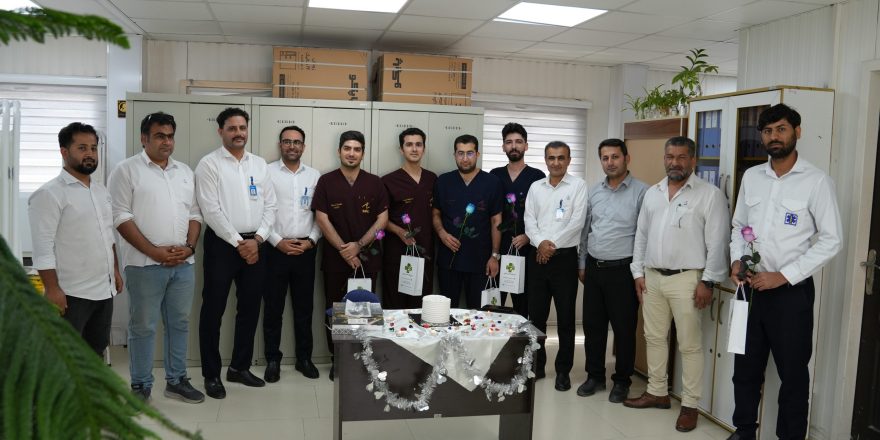 به مناسبت روز پزشک انجام شد؛ تقدیر از کادر درمان شرکت صنایع پتروشیمی سبلان